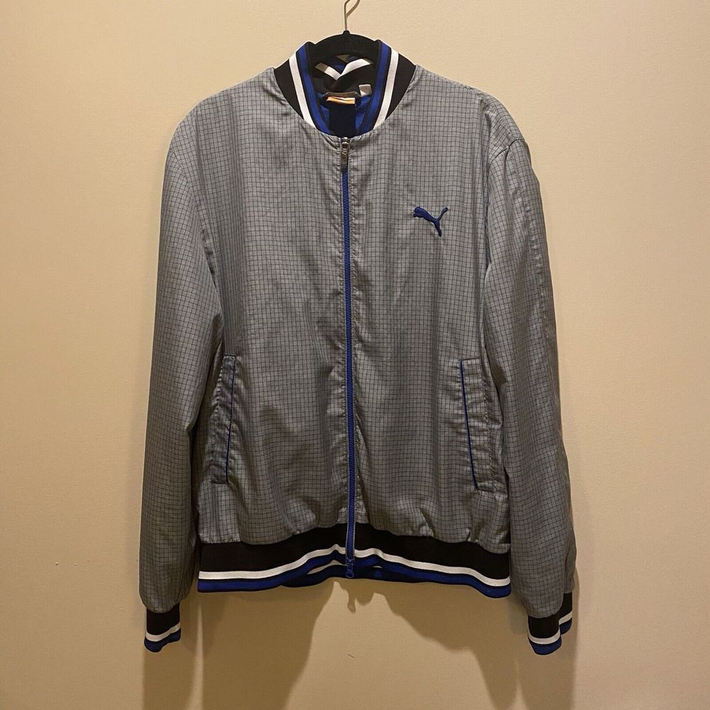 Puma Full Zip Windbreaker Men's Size Large SportLifestyle